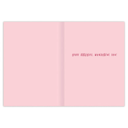 Perfect Day Window Birthday Card