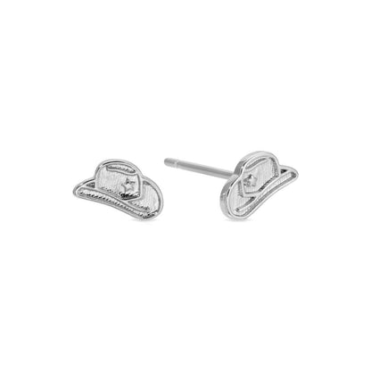 Cowgirl Hat Studs on Velvet Tag