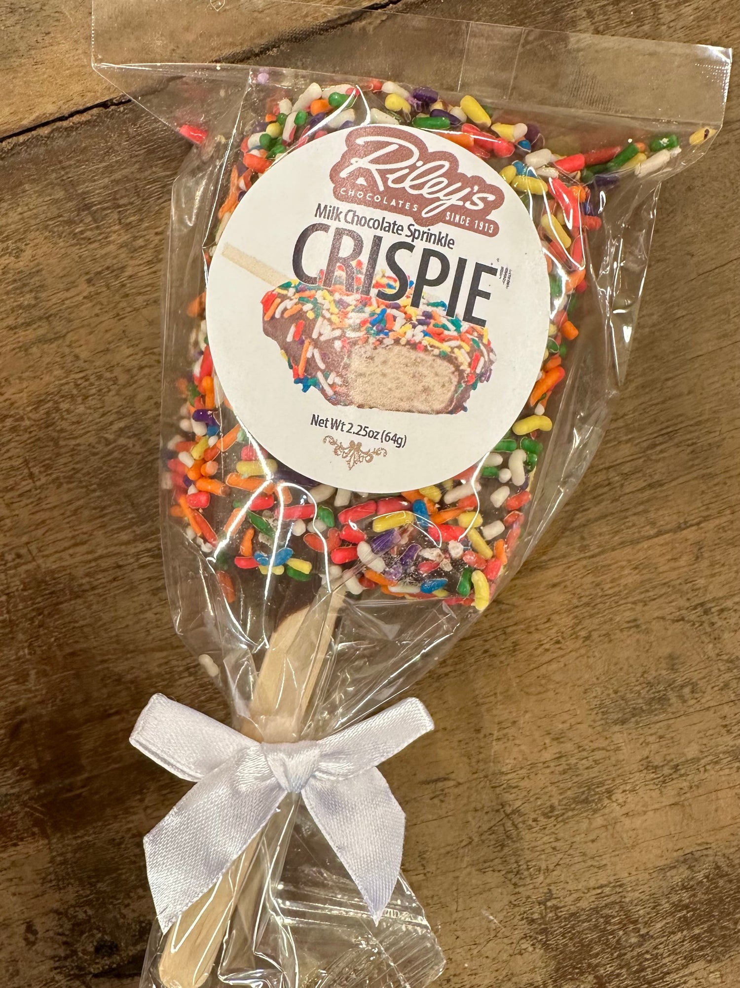 Milk Chocolate Sprinkle Crispie