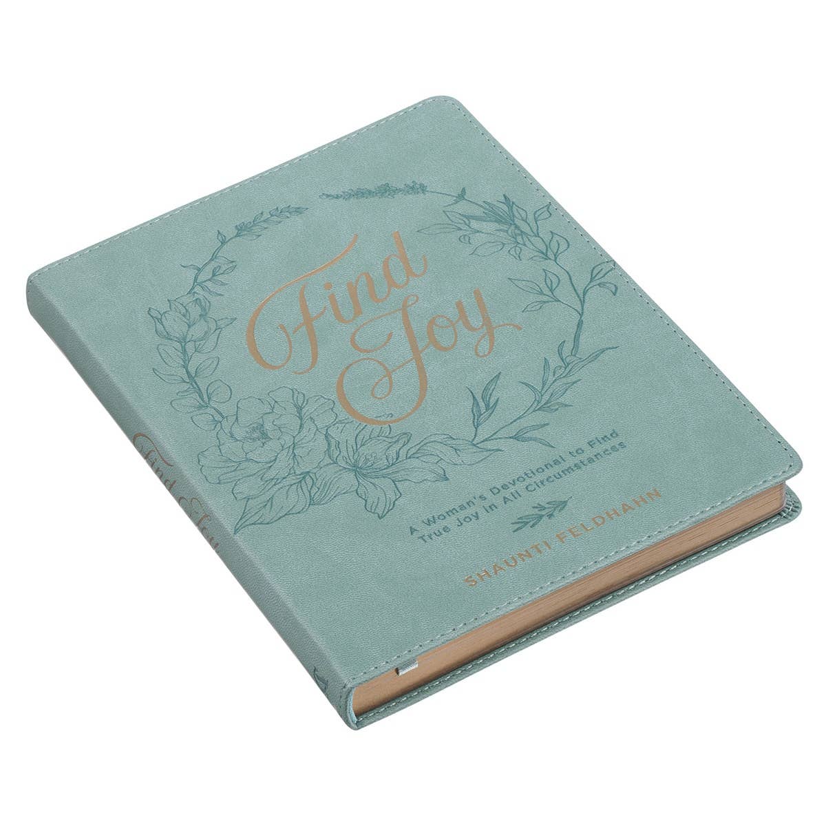 Gift Book Find Joy Faux Leather