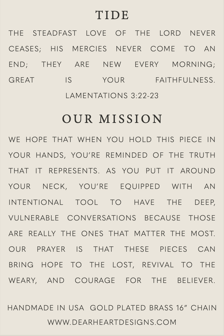 Tide | Christian Necklace