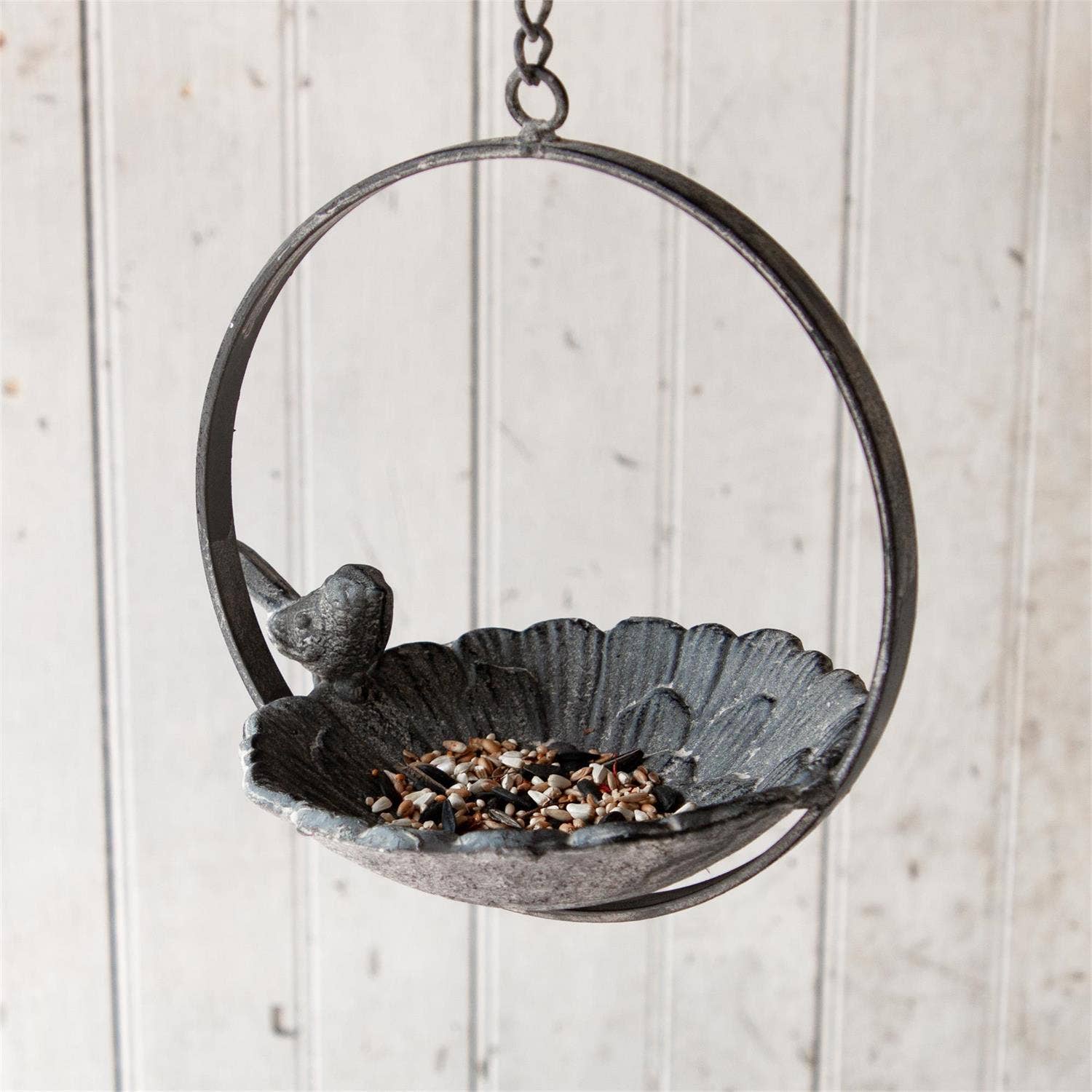 Two-Tiered Hanging Bird Feeder