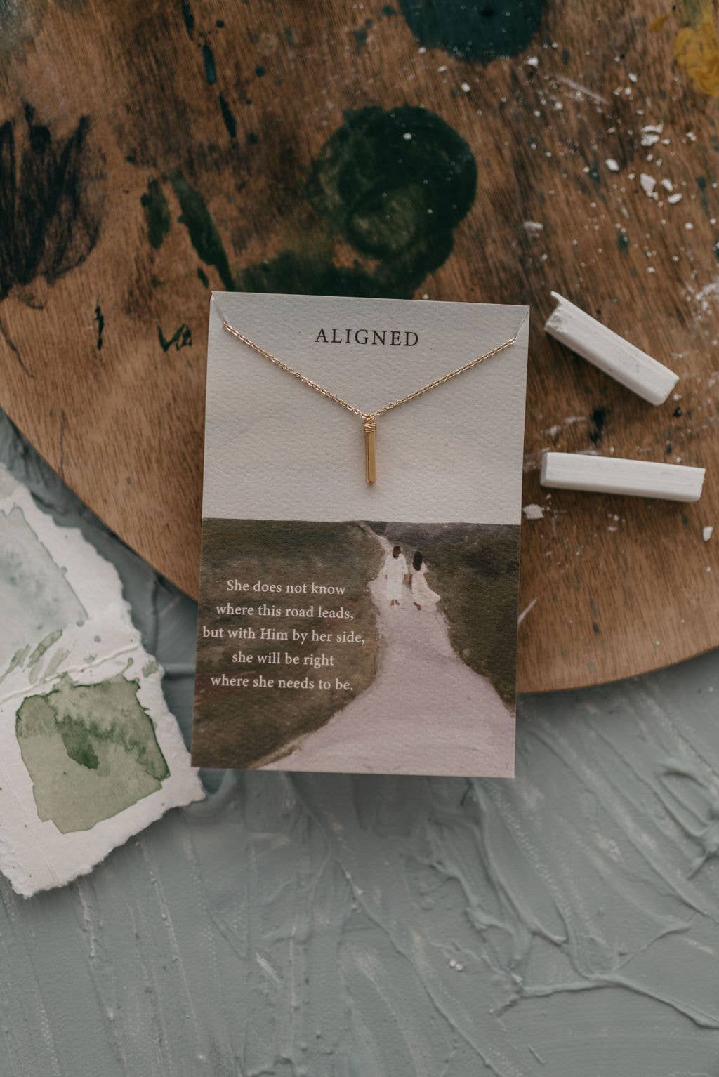 Aligned | Christian Necklace