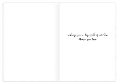 Flower Market Birthday Card