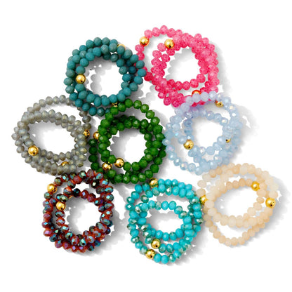 Stretch Crystal Ring - Assorted