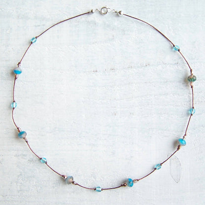 Czech Glass Choker Necklace