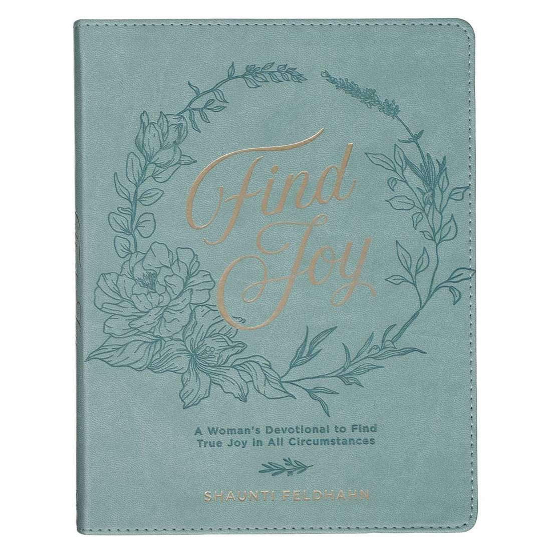 Gift Book Find Joy Faux Leather