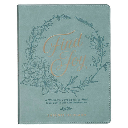 Gift Book Find Joy Faux Leather