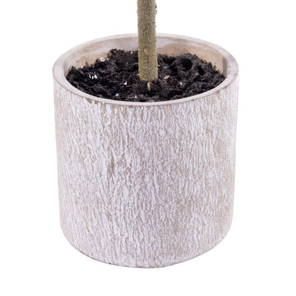 34" Artificial Green Cedar Sapling Potted