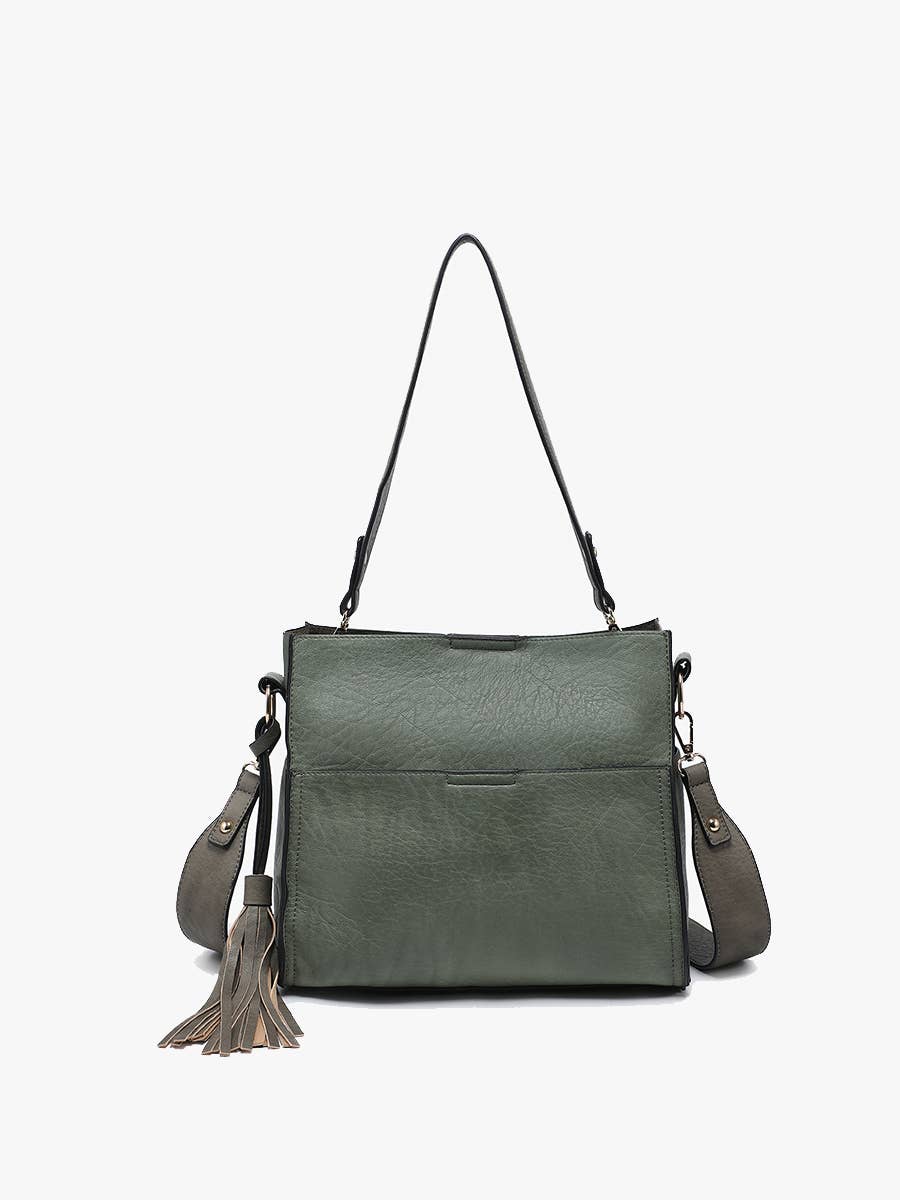 Lyla 2-in-1 Bucket Bag w/ Guitar Strap