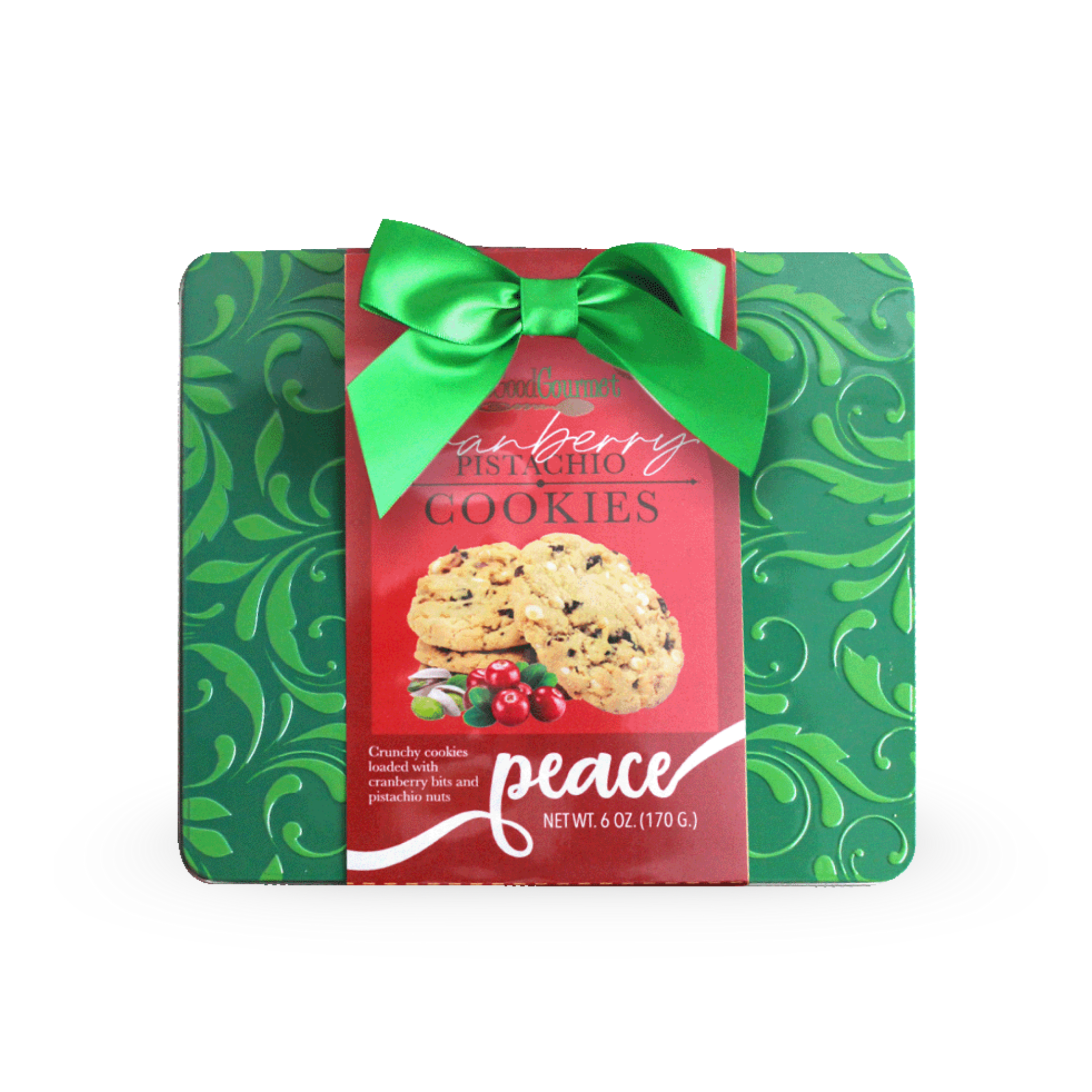 Elegant Tins - Salted Caramel &amp; Cranberry Pistachio Cookies