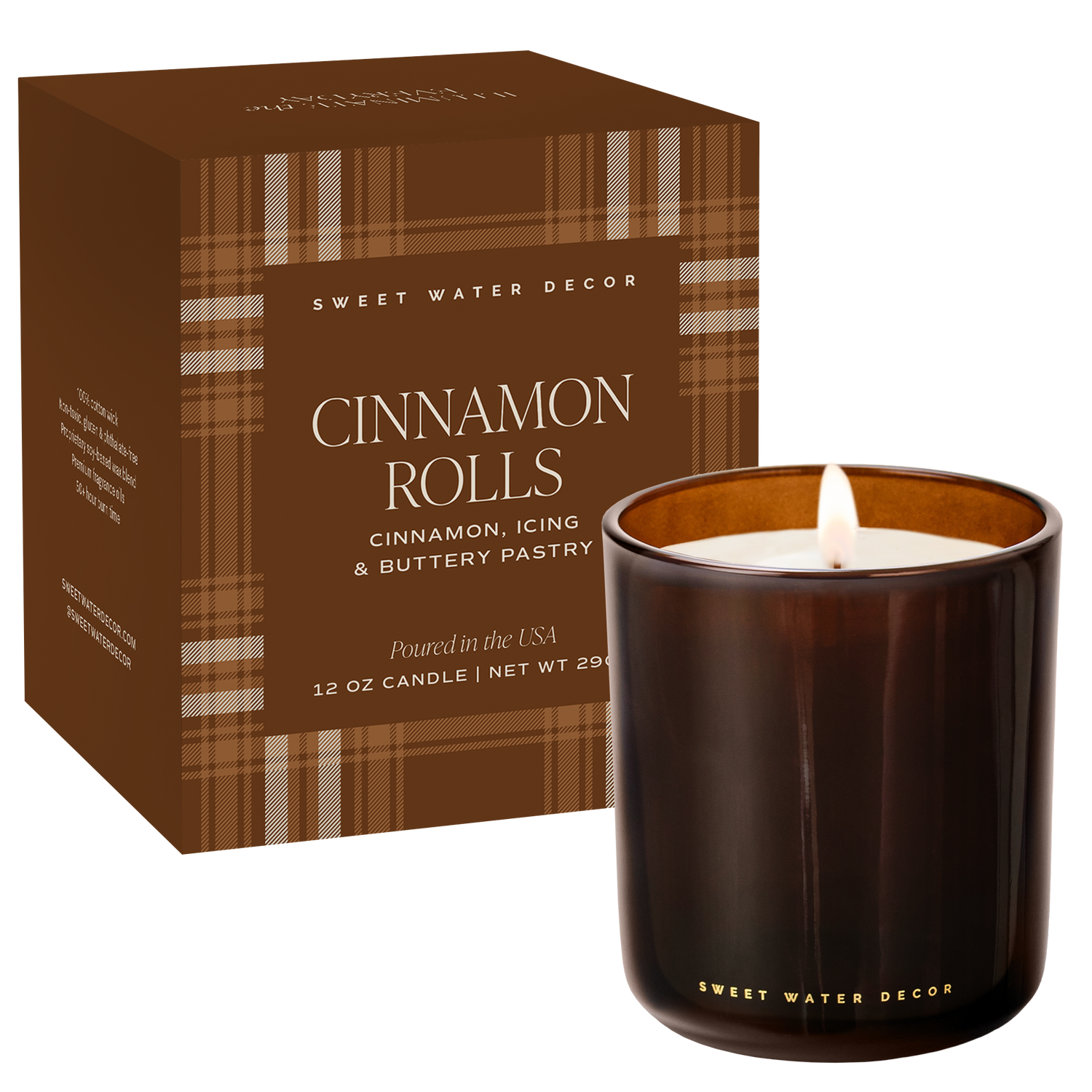 Cinnamon Rolls 12 oz Soy Candle