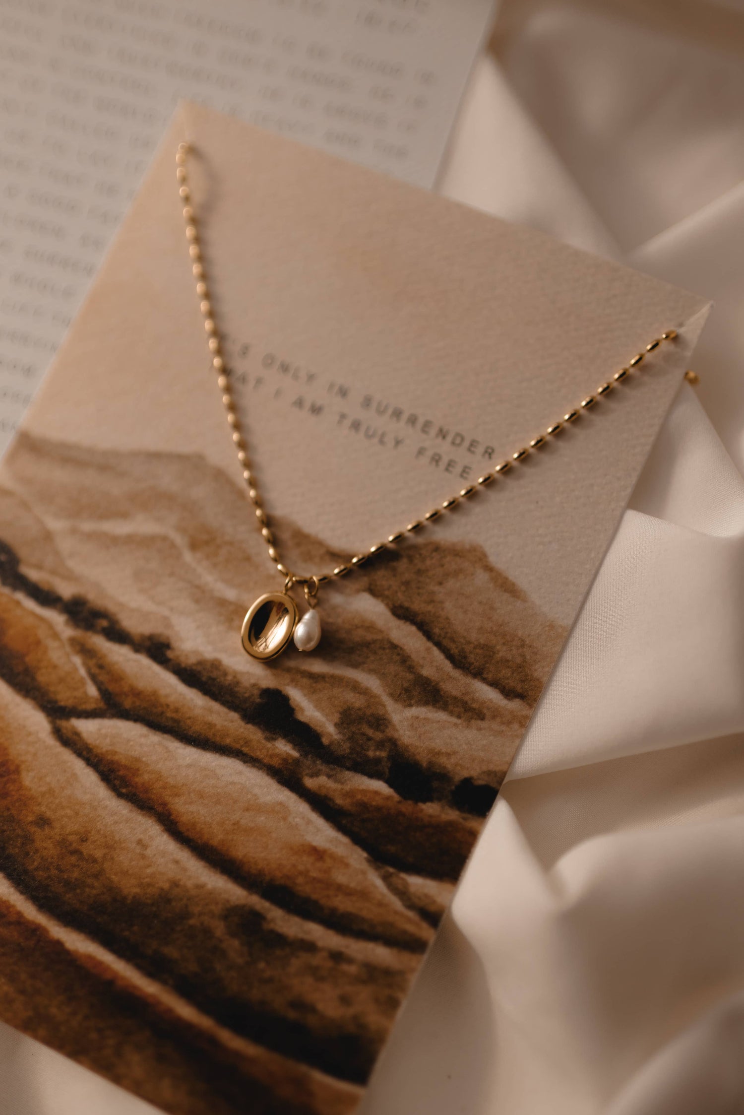 Relinquishing Control | Christian Necklace