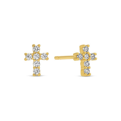 Cross Velvet Stud Gift Set