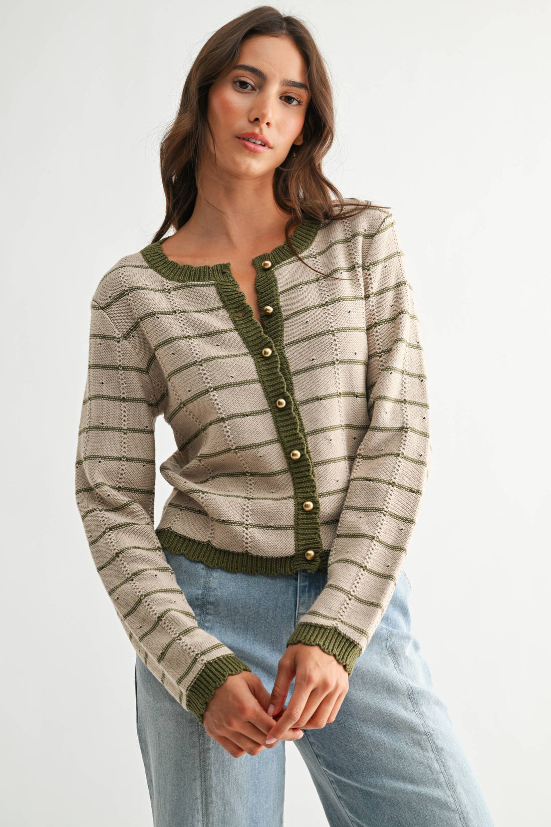 Olivia Button-Up Cardigan