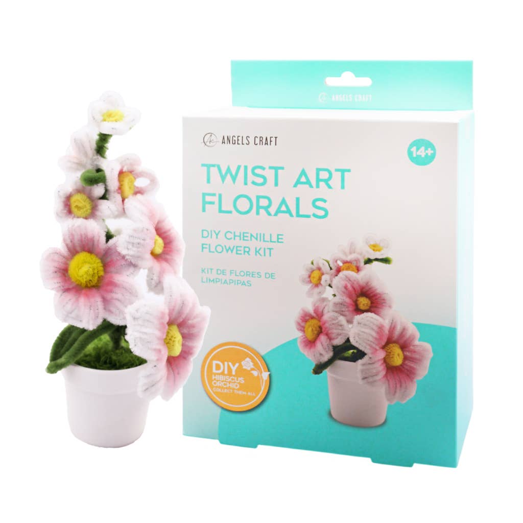 Hibiscus Twist Art Floral DIY Kit