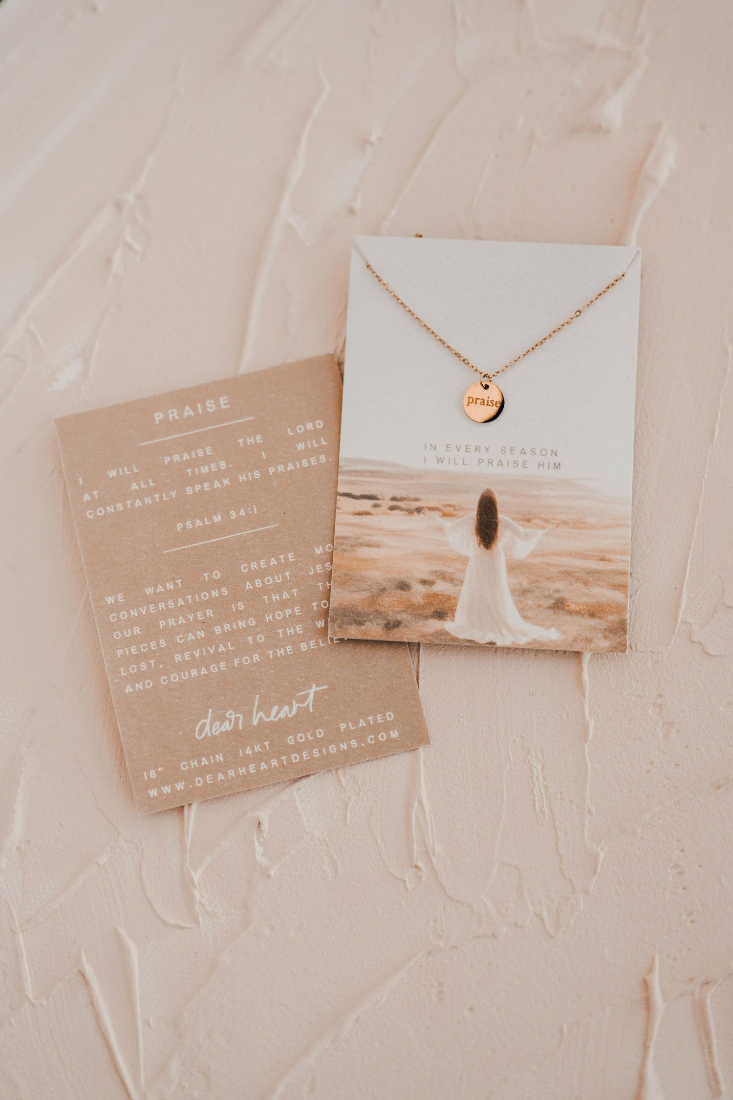 Praise Disc Necklace | Christian Jewelry