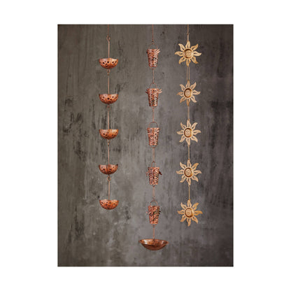 Sun Rain Chain Gold Iron Summer