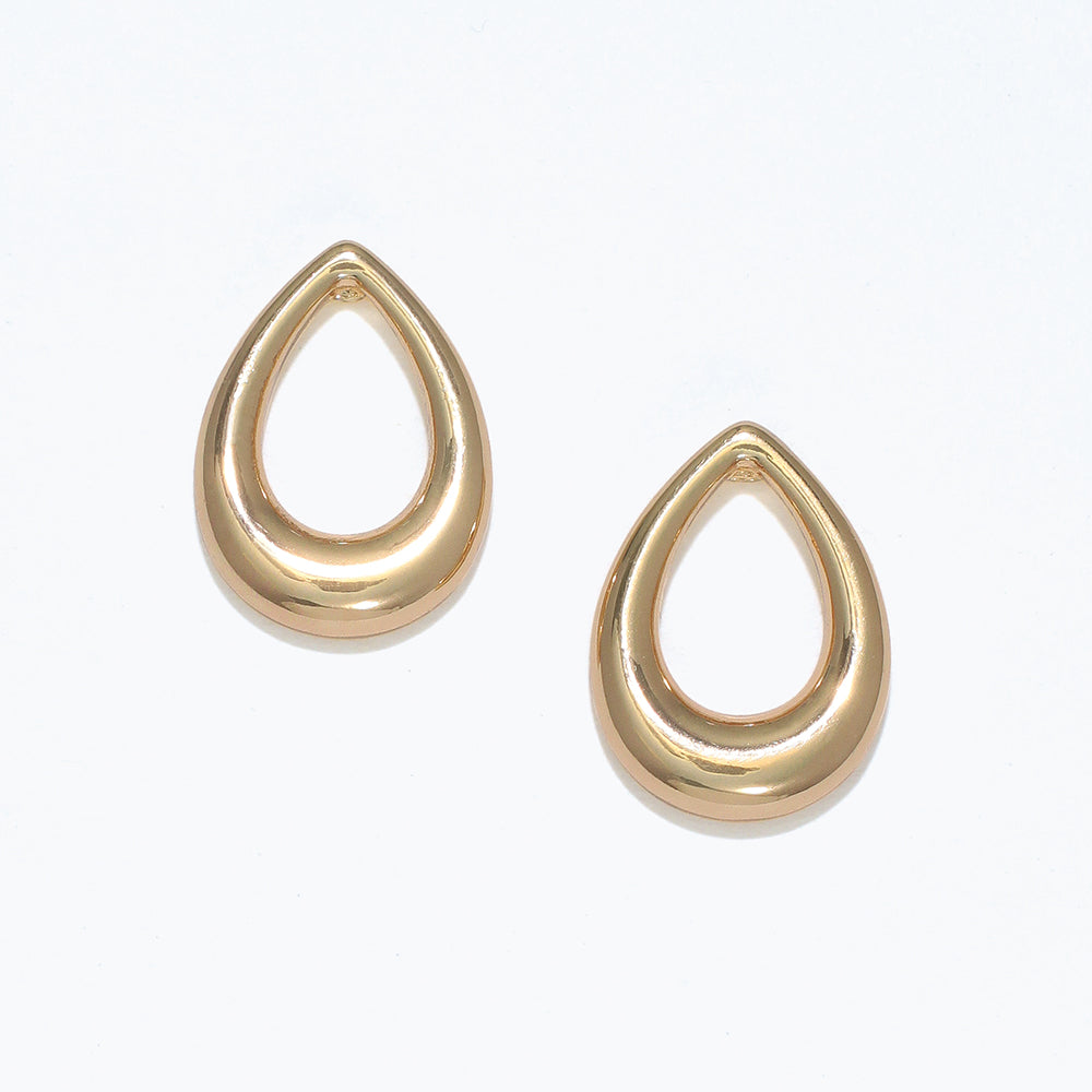 Gold Teardrop Earrings