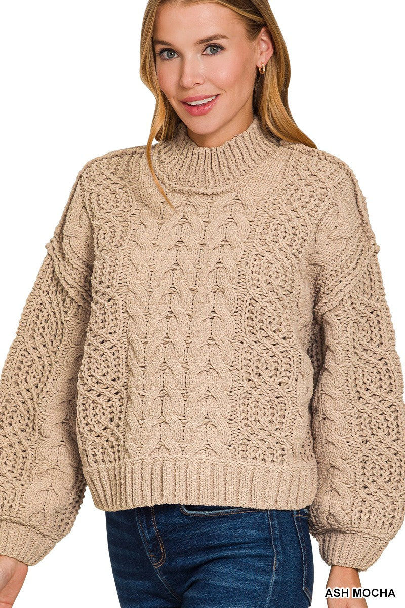 Maisie Cable Knit Sweater