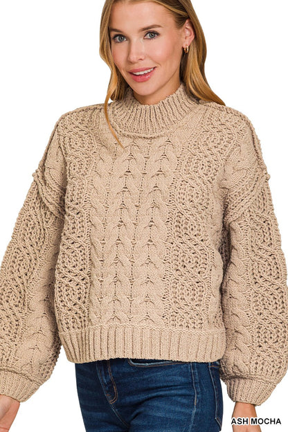 Maisie Cable Knit Sweater