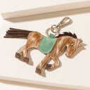 Saddle Up Horse Keychain