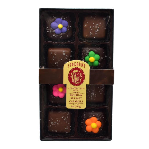 Spring Sea Salt Caramels