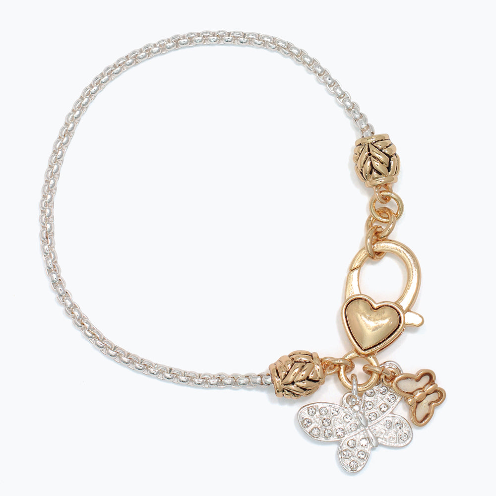 Butterfly Chain Bracelet